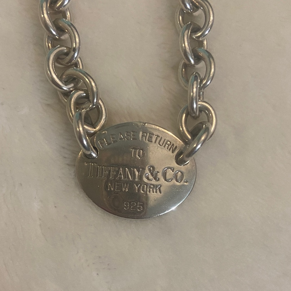 Tiffany & Co. Sterling Silver Return To Tiffany Oval Tag Charm Bracelet - Picture 4 of 6